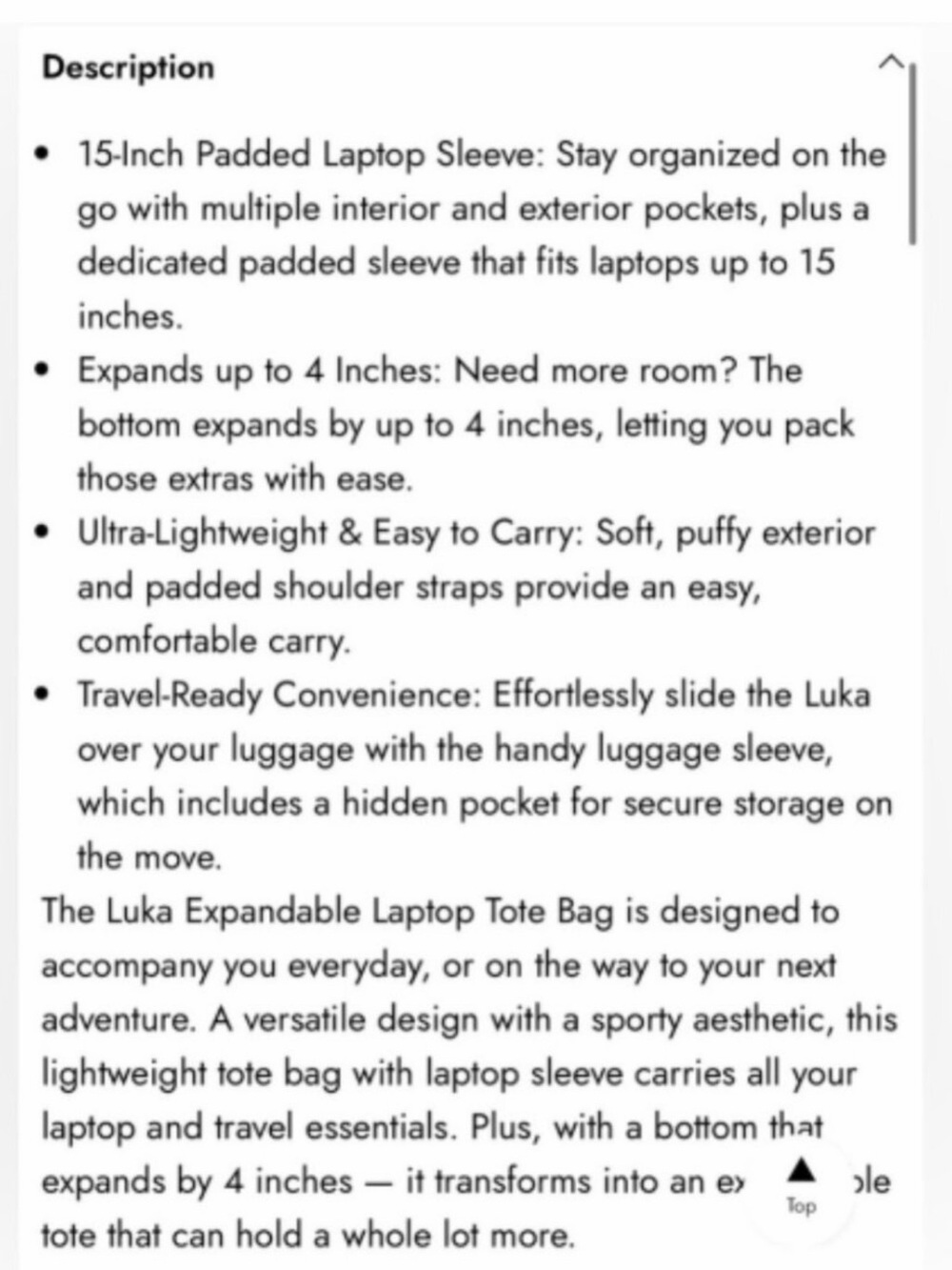 Calpak Gold Metallic Tote Bag - Picture 3 of 7